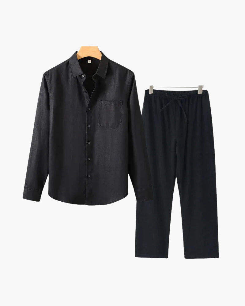 Leinen Combo (Langarmshirt)