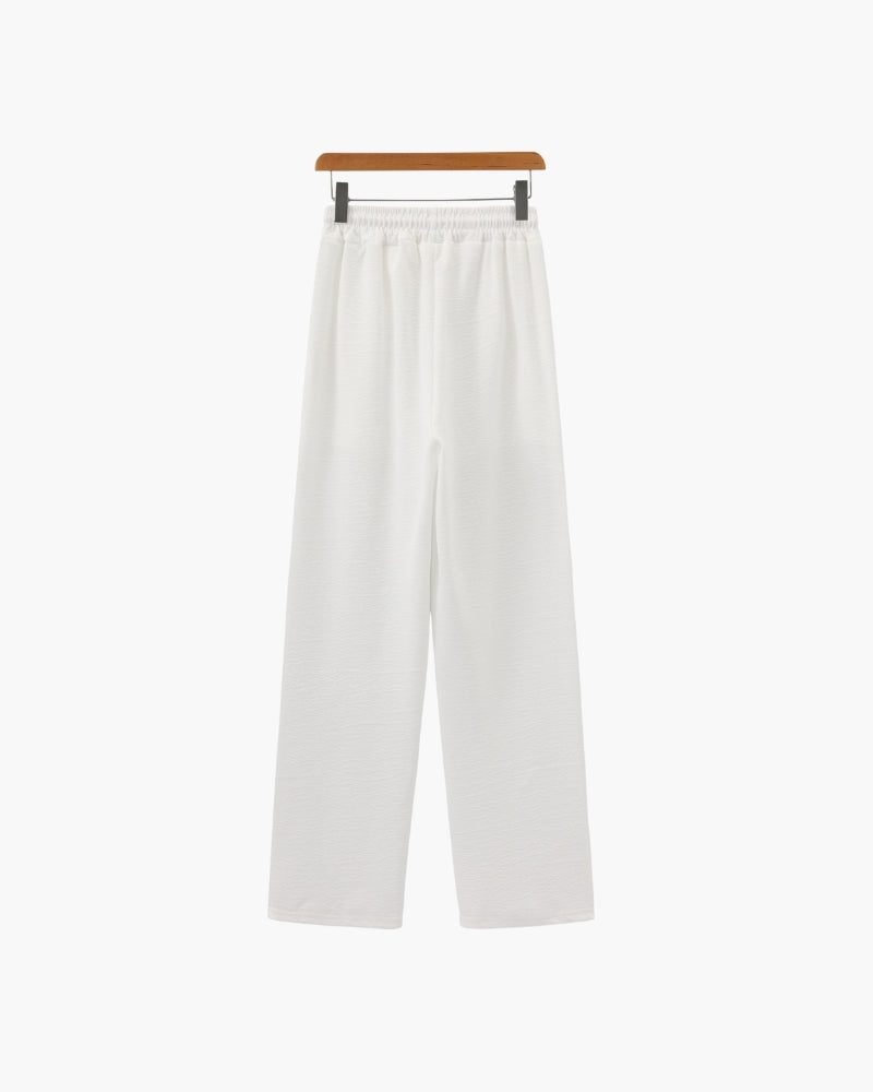 Baumwoll-Polo & Hosen-Set