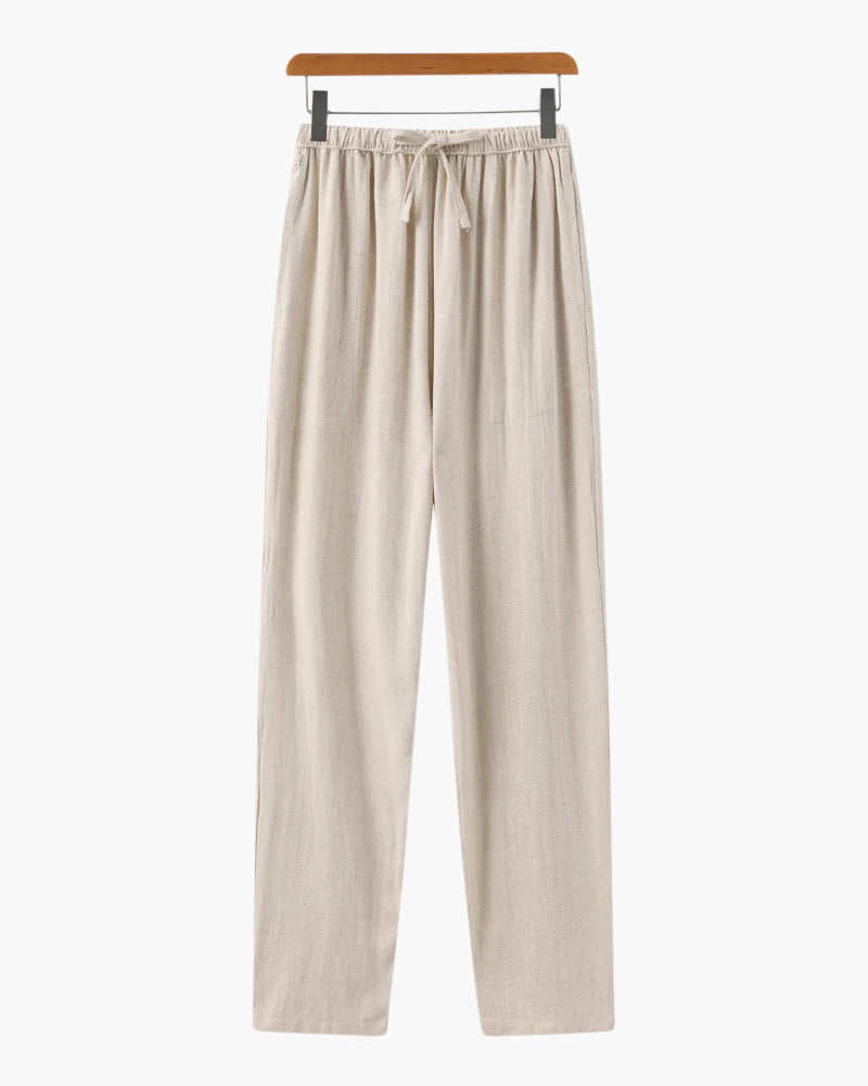 Marrakech - Leinen Pantalon (Slim Fit)