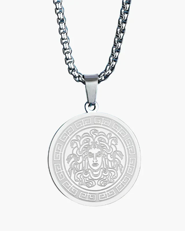 Medusa Lange Kette (Gold & Silber)